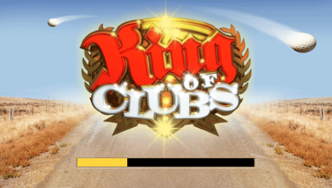 King of Clubs title screen for PSP